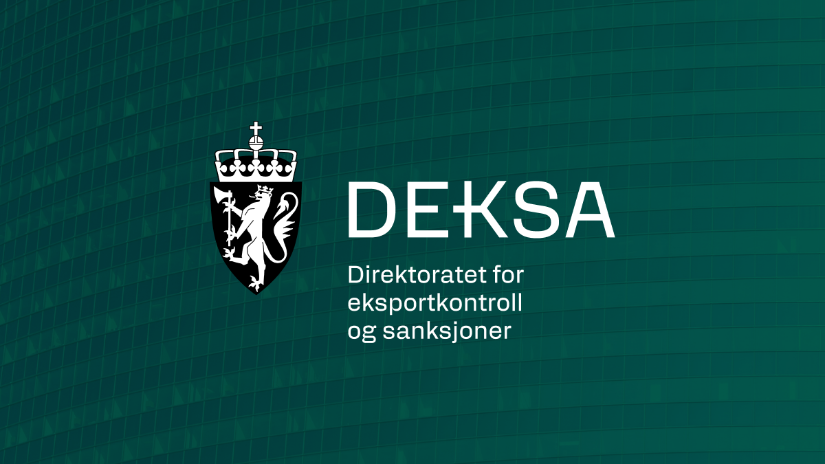 DEKSA logo displayed on top of a abstract, architectural background photo