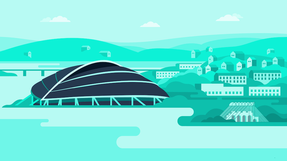 Illustrasjon av Hamar.